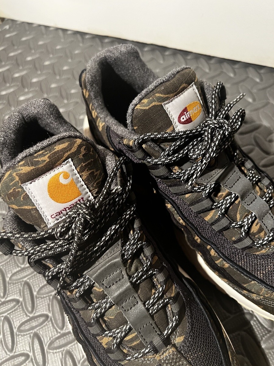 Size 9.5 - Nike Carhartt WIP x Air Max 95 Camo | eBay Size 9.5 - Nike Carhartt WIP x Air Max 95 Camo | eBay
