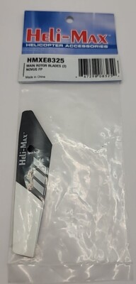 Heli Max Main Rotor Blades Novus FP Rc Helicopter Heli-Max HMXE8325