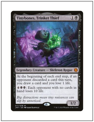 1x Tinybones, Trinket Thief, Jumpstart, Magic the Gathering MTG NM - Picture 1 of 1
