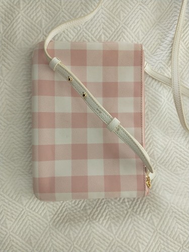 RALPH LAUREN UMHÄNGETASCHE ROSA & WEISS KARIERT MIT ECHTHEITSKARTE  - Bild 20 von 23