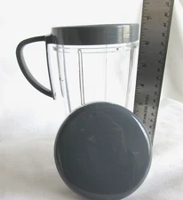 NEW NUTRIBULLET ORIGINAL LARGE 7" MIXING BLENDER CUP + HANDLE SMOOTHIE SHAKE