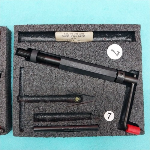 Helicoil TOOL KIT. SCREW THREAD INSERT 1/2-20 7552-8, 5340-00-291-3488 - Picture 3 of 5