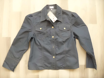 FABIANI   -   DAMEN  BLUSENJACKE   ,  Grösse  42 , BLAU ,  Jeansfarben , NEU ,  