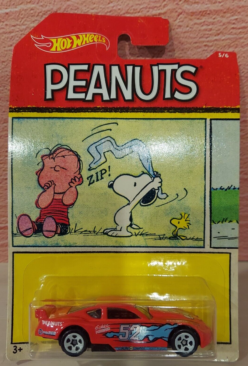 Peanuts, Hot Wheels 'Circle Tracker' Car, NIP 2017 Number 5