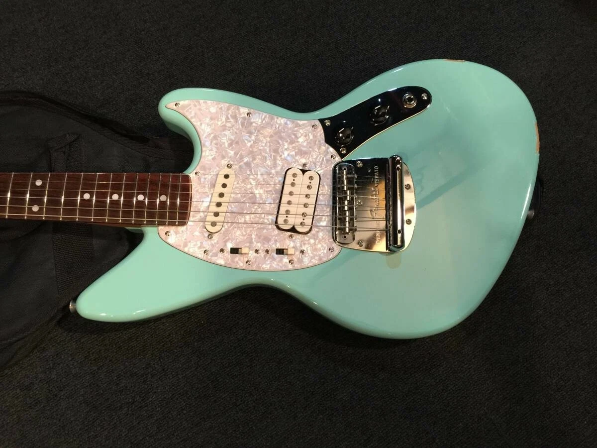 Used Fender Japan JSG-65 Kurt Cobain Jag-Stang Sonic Blue 3.8kg W