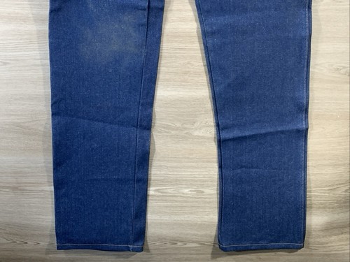 New Wrangler Cowboy Cut 13MWZ Original Fit Jeans Rigid Indigo Men's Size 36x36 - Picture 3 of 13