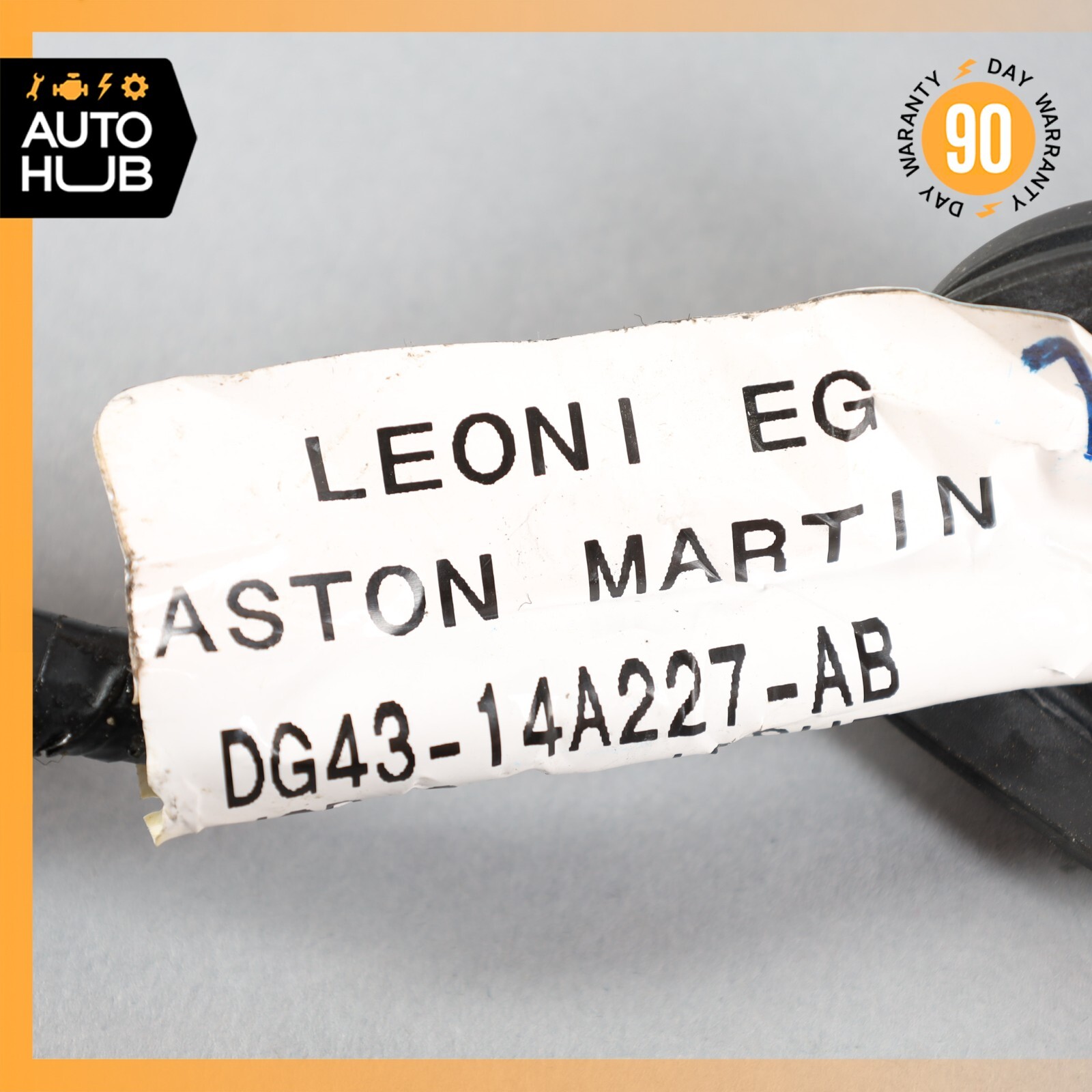 13-16 Aston Martin DB9 Coupe Rear Trunk Wire Harness DG4314A227AB OEM 35k