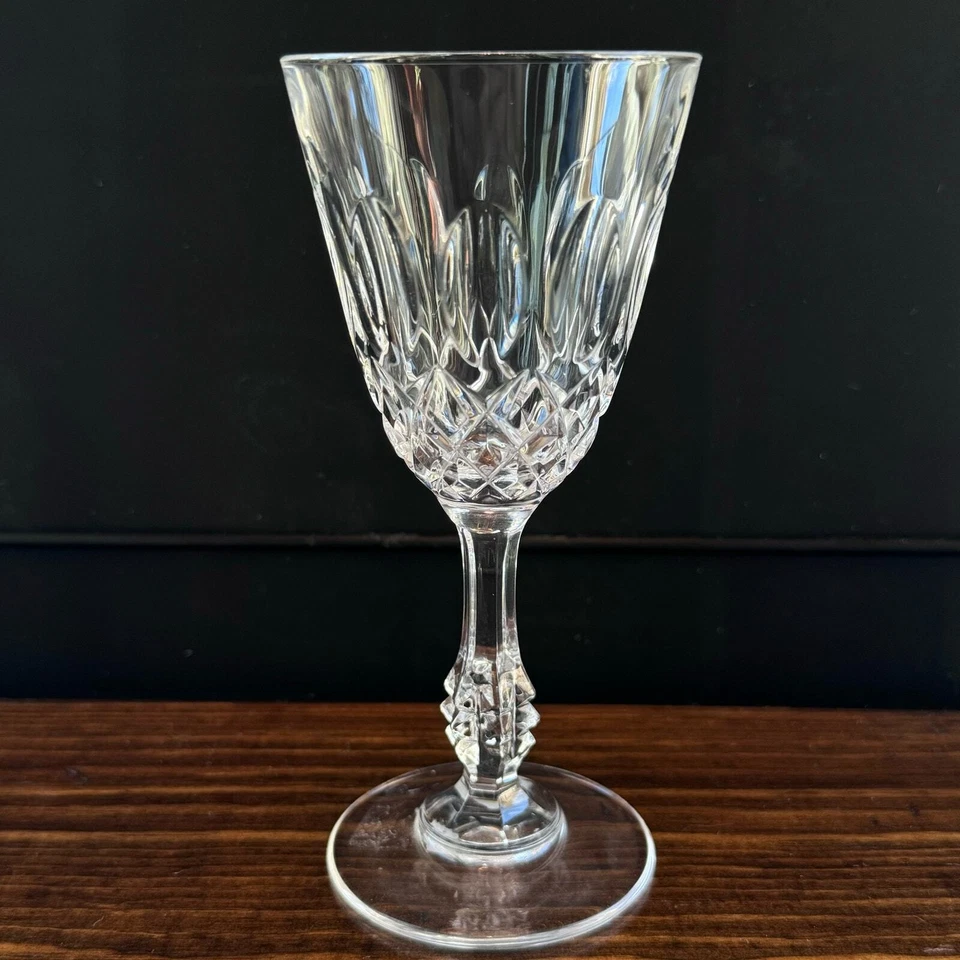 Juego de 4 copas de vino Linea Medici de Royal Crystal Rock Claret/cordial de Oporto Foto 2 de 4