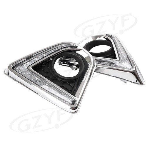 Luz antiniebla diurna LED para automóvil 2 piezas para Mazda CX-5 2013 2014 2015 DRL luz