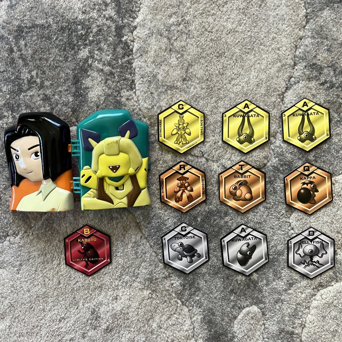【超レア】メドトロニック メダル メダリオン【旧ロゴ】 1997 Medabots 1 Case and 10 Medal Cards Limited Edition Taco