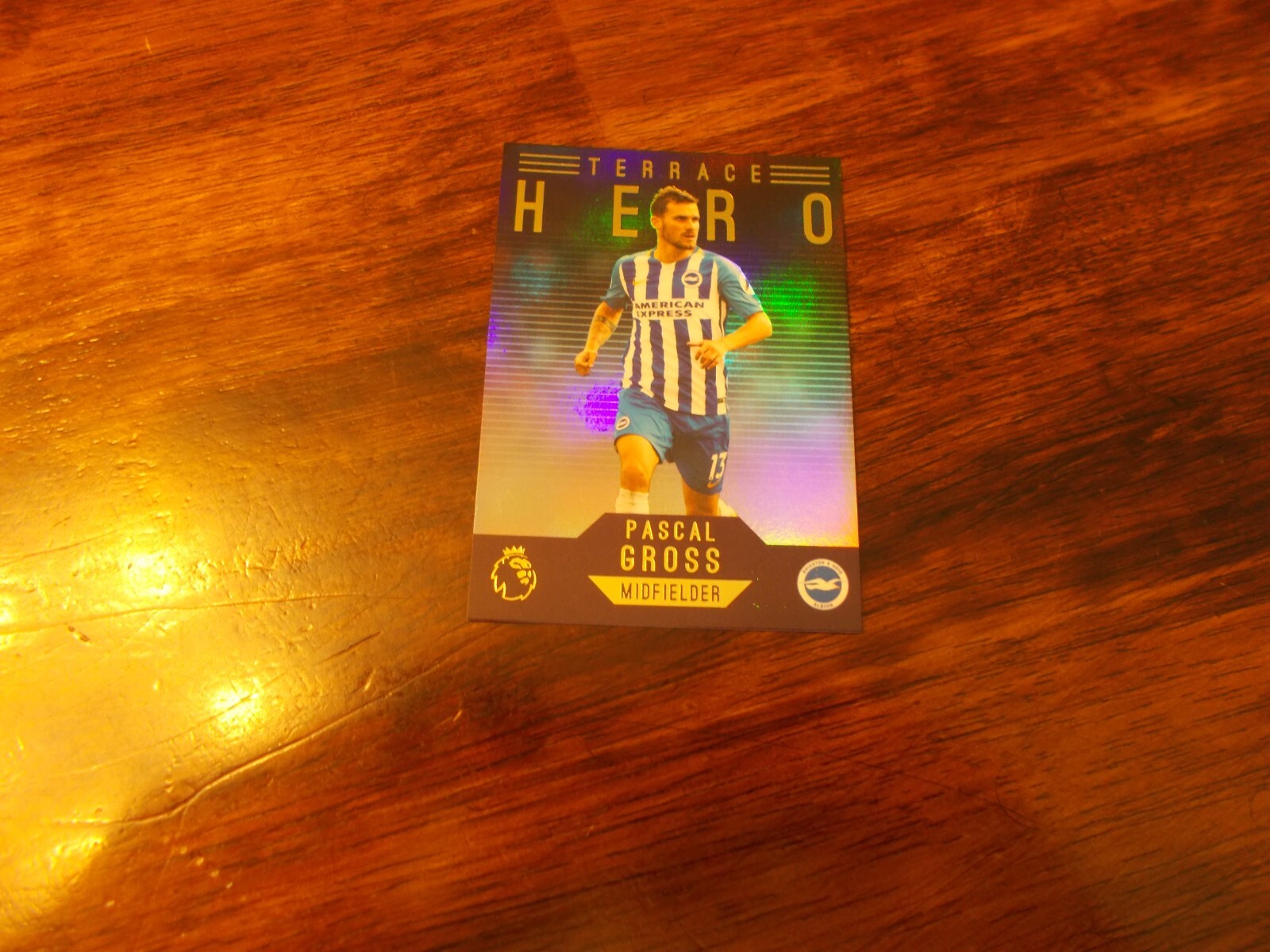 2017-18 Topps Premier Gold Soccer Pascal Gross Terrace Hero Card #153 ...