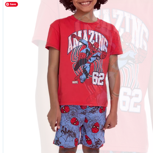 Kleinkind Junge 2-teiliges kurzes Set - Paw Patrol, Mickey, Spiderman - Bild 18 von 26
