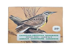 Vintage Booklet: Canadian-American Songbirds Brooke Bond Album No 9