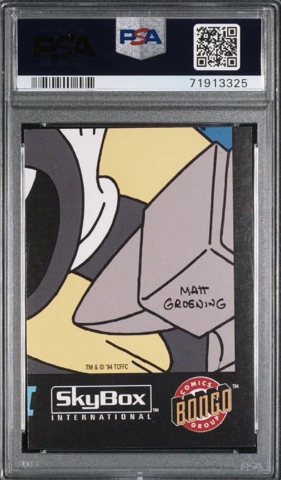 PSA 9 Princess Kashmir 1994 Skybox The Simpsons 3D Wiggle Lenticular POP 1 None^ - Image 2 of 3