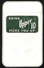 Vintage Plastic Pocket Protector "Drink Upper 10 - Picks You Up" VGC