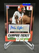 2021 Panini Contenders Draft Picks Milo Eifler Campus Ticket Auto /99 SP #267