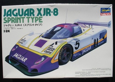 Hasegawa 22053 JAGUAR XJR-8 Sprint Type 1:24 Auto Modellbausatz Car Kit Model
