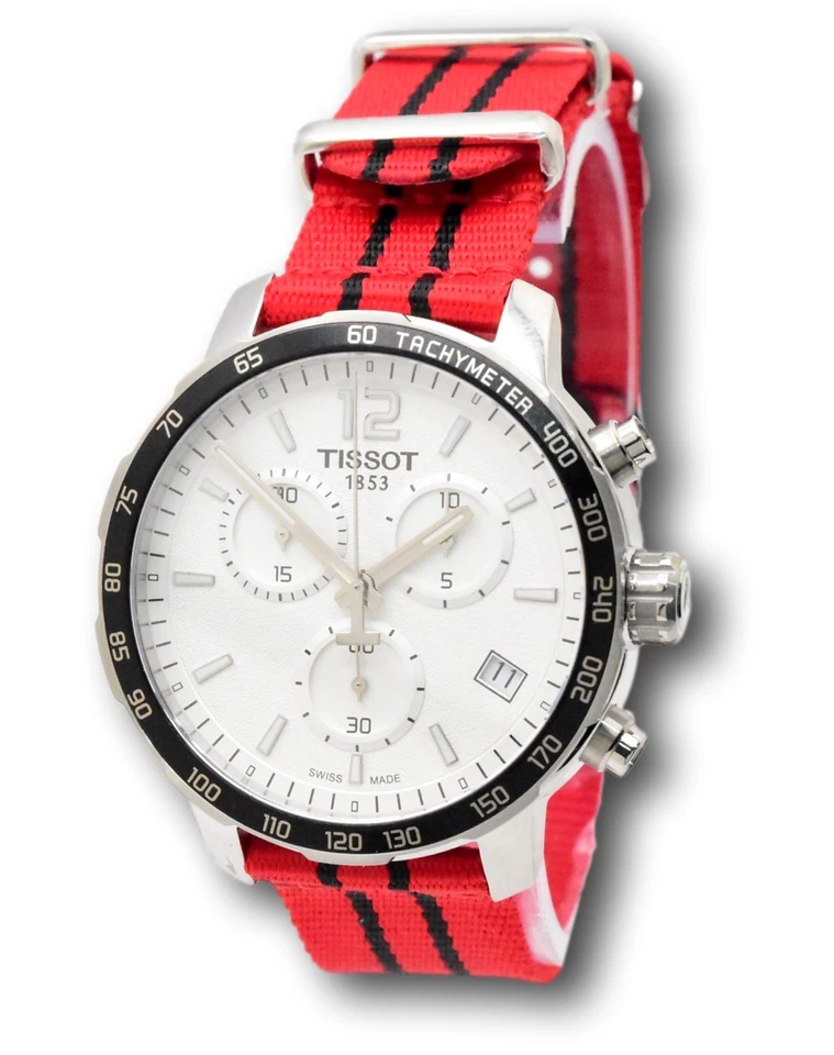 Tissot Quickster NBA Special Ed Men's Chicago Bulls 42mm Watch T0954171703704 - image 3 of 4