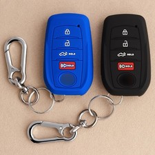 Key Fob Cover for Toyota 2026 2025 2024 Tacoma and 2026-2022 Tundra, 4-Button, S