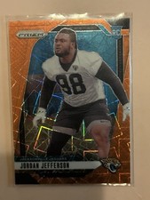 2024 Panini Prizm - Rookies Jordan Jefferson #358 Lazer Prizm (RC) Jaguars