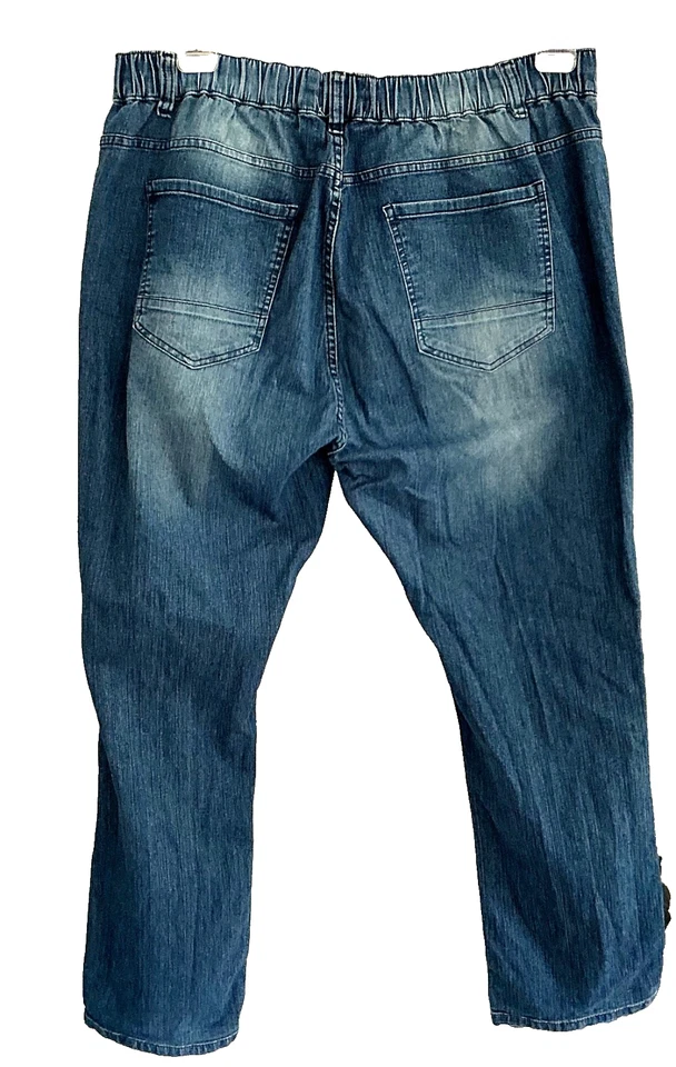 Herren Jeans Schlupf Jeans, W48/L32, blau von Identic - Bild 2 von 2