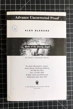 Wake of the Bloody Angel by Alex Bledsoe  - SIGNED -Advance Uncorrected Proof