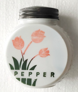 Fireking Tulip Salt and Pepper Shakers | eBay