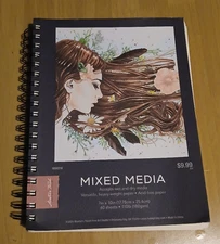 Master's Touch Mixed Media Wet & Dry Versatile Heavyweight Paper Acid Free 7X10