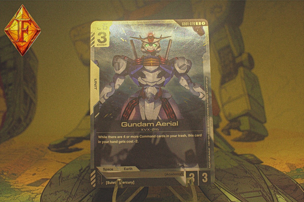 Gundam TCG Aerial G001-070 Gundam TCG Participation Promo Foil | eBay