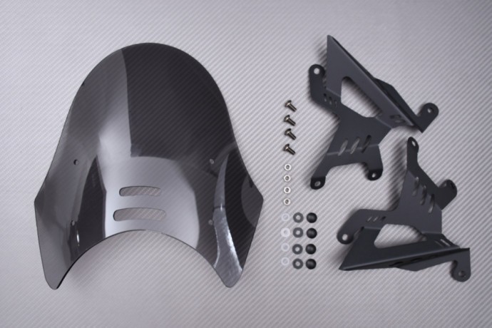 Pare-brise XSR 700 XTRIBUTE teinté polycarbonate pour vos road trips et trajets quotidiens