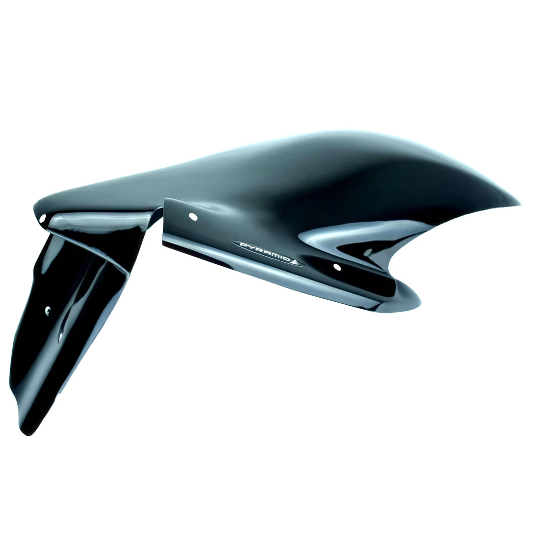 Pyramid Motorcycle Motorbike Hugger Gloss Black - Honda VFR800 VTEC