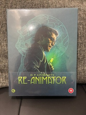 Re-Animator Limited Edition (4K UHD Blu Ray) Second Sight *NEW SEALED*