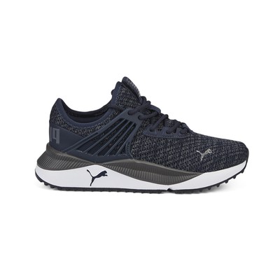 PUMA Pacer Future Double Knit Lace Up  Youth Boys Grey Sneakers Casual Shoes 385