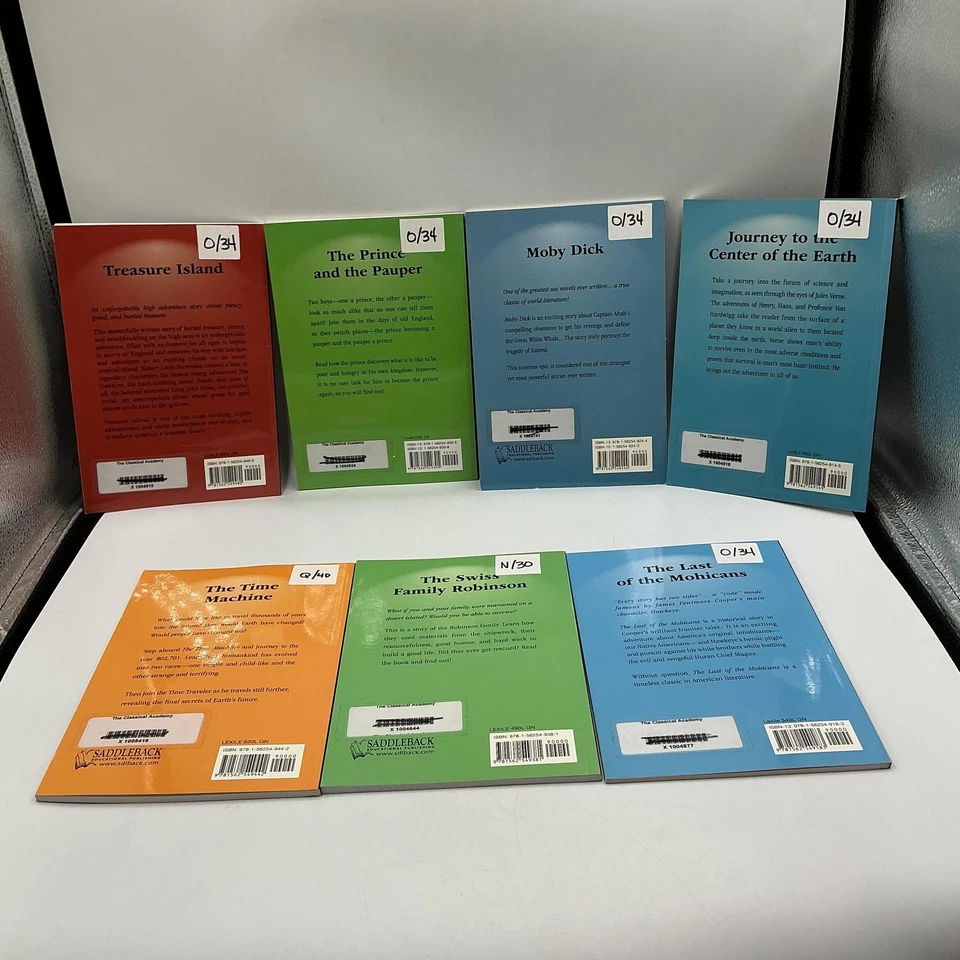 Saddleback Illustrated Classics Educational Graphic Novel Lot 19 Books Softcover - Image 4 of 4