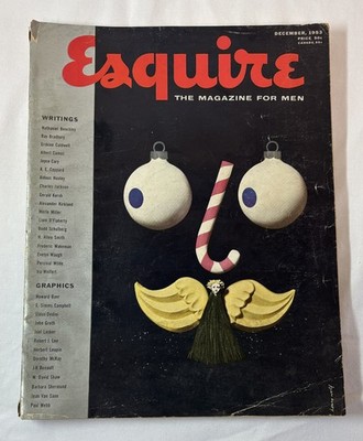 December 1953 ESQUIRE~Ray Bradbury, Albert Camus, Aldous Huxley, Evelyn Waugh