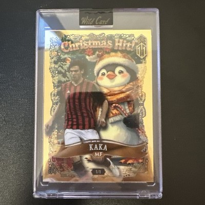2025 Wild Card Holiday Hits! Christmas True 1/1 Gold - Kaka | eBay