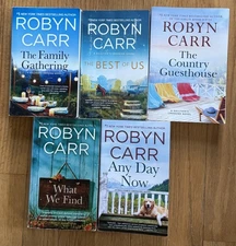 Complete Series Set SULLIVAN'S CROSSING 1-5 Robyn Carr Lot