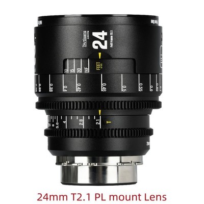 7Artisans 24mm T2.1 Large Aperture Full Frame Lens for Arri PL Cinema Camera