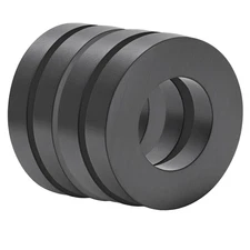 Large Magnet - Grade 10 Big Magnets Heavy Duty, OD60 X ID32 X 10Mm Strong round