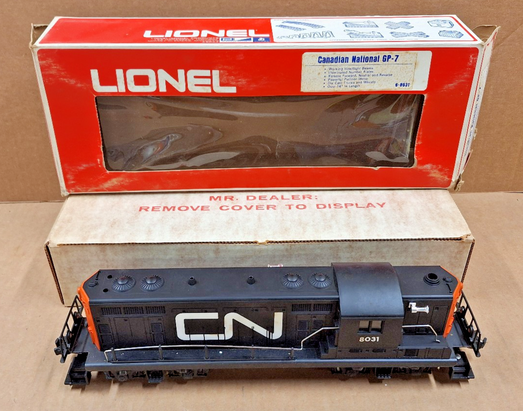 Lionel 6-8031 Canadian National CN GP-7 Diesel Locomotive O Scale