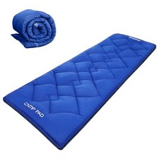KINGCAMP COT SLEEPING MAT SOFT COMFORTABLE - SIZE: 75" X 25" NAVY BLUE