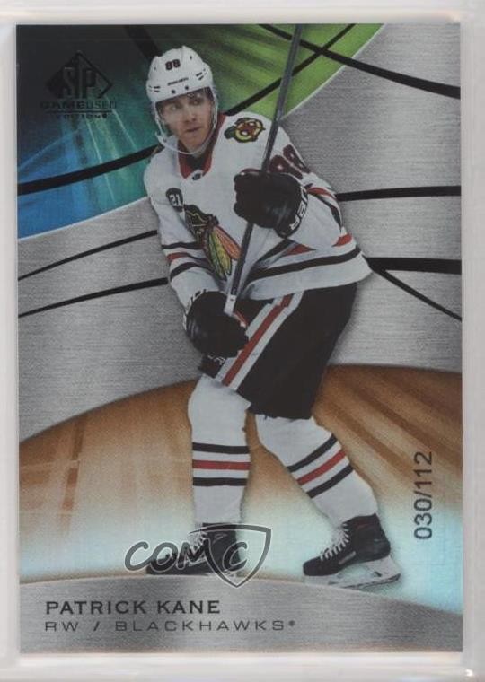 2019-20 SP Game Used Edition Orange Rainbow 30/112 Patrick Kane #45 vm9