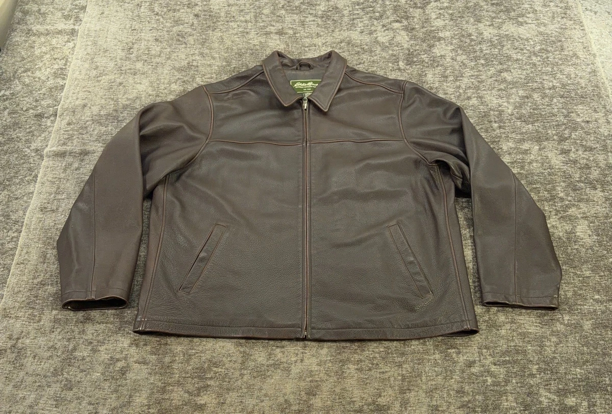 Eddie Bauer Leather Outer Shell Coats, Jackets & Vests for Men for