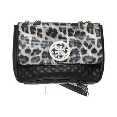 Guess, Umhängetasche, Damen, Baumwolle/Polyester/Polyurethan, Schwarz/Grau #pzV