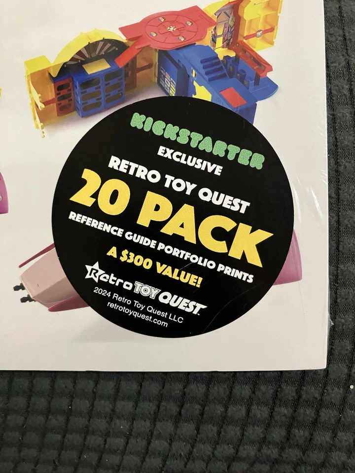 TOY COLLECCIONISTAS RETRO TOY QUEST 20 Pack Guía de Referencia Portafolio Impresiones Excl. Foto 2 de 4