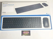 Microsoft Designer Bluetooth Desktop Keyboard & Mouse 7N9-00001 Black Genuine