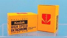 Vintage Color Film - Kodak High Speed Ektachrome EH 135-36 Expired 1977 2 Rolls