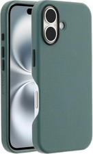 OtterBox SYMMETRY SERIES Cactus Leather  Case for iPhone 16 - Sagebrush (Green)