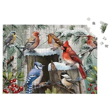 Briarwood Lane Winter Woodland Birds 1000 Piece Jigsaw Puzzle