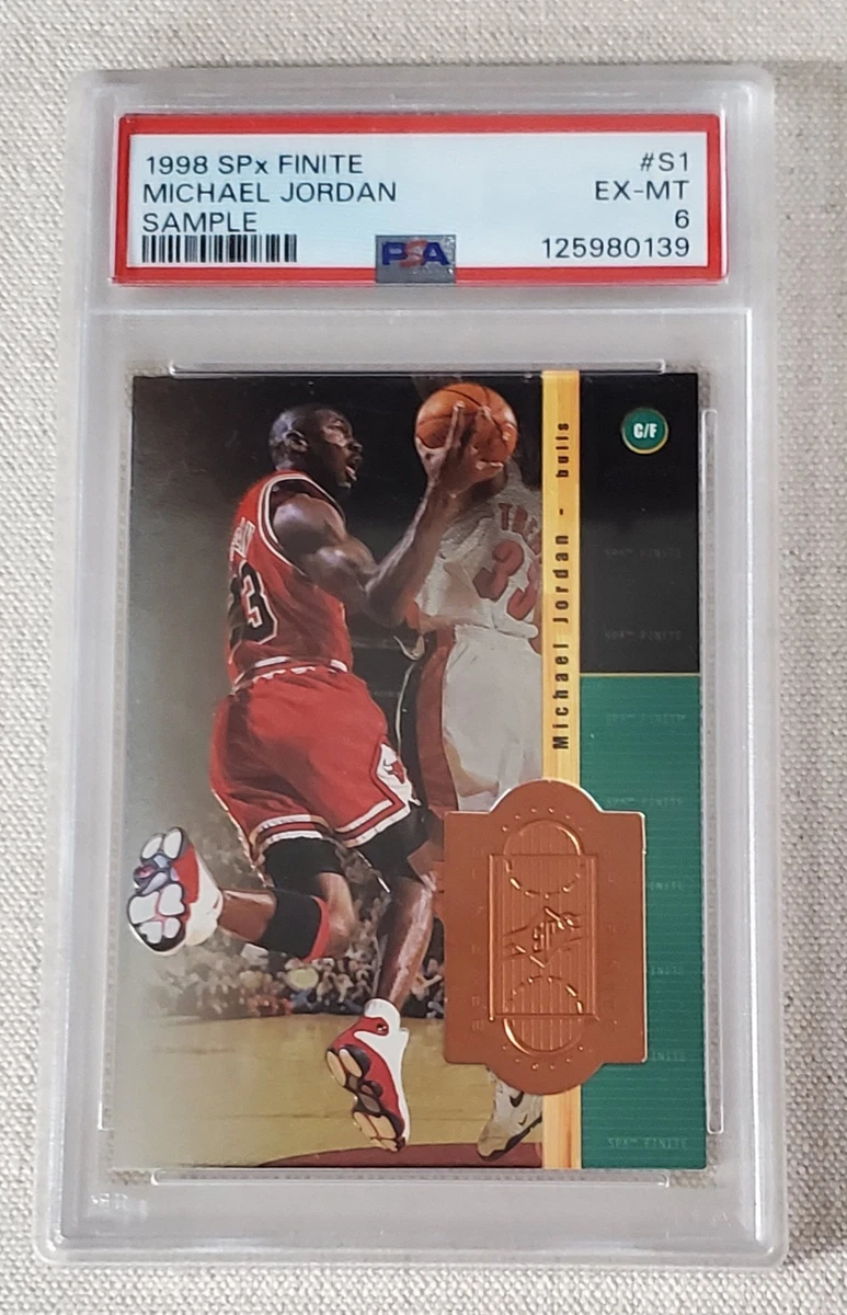 ジョーダン　レアカード　s1~s4セット 1998-99 SPx Finite - Michael Jordan #S1 for sale | eBay